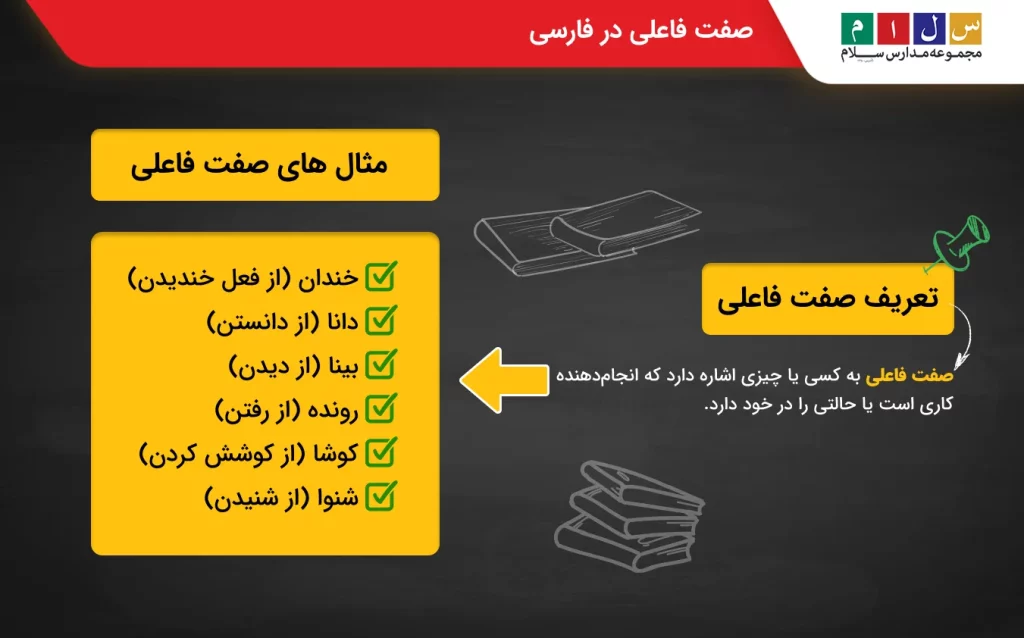 صفت فاعلی چیست؟