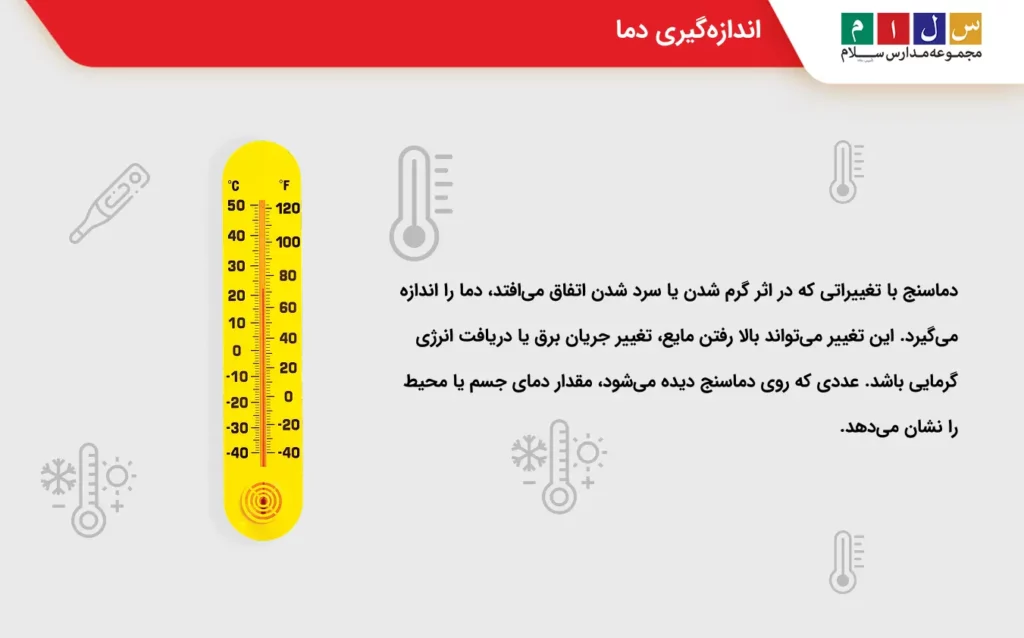 اندازهگیری دما به چه صورت انجام میشود؟
