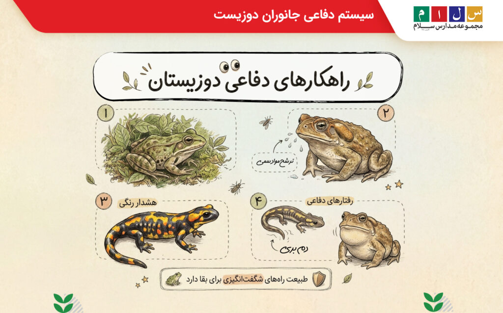 دفاع و سم دوزیستان