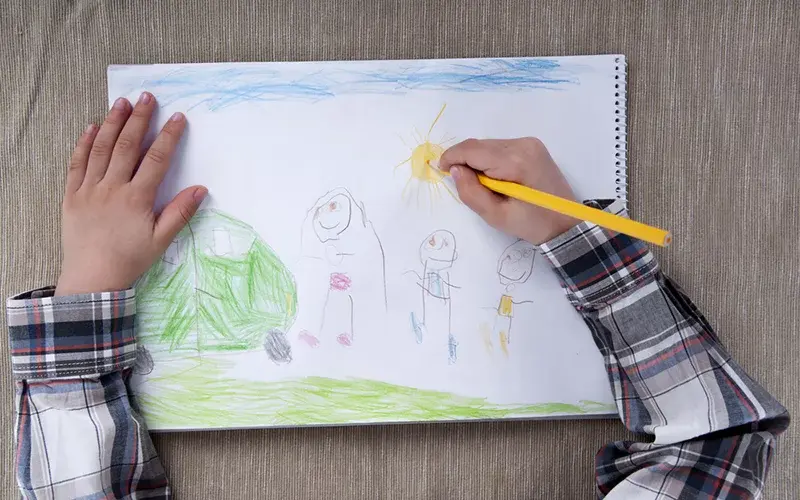 روانشناسی آدم در نقاشی کودکان