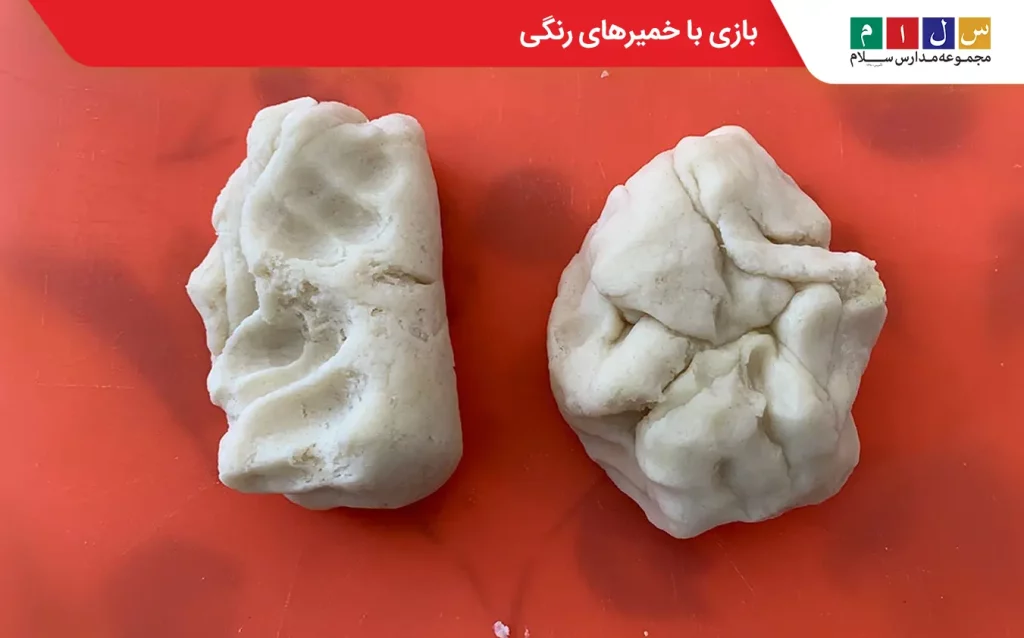 بازی با خمیرهای رنگی مخصوص کودکان ۳ تا ۶ سال
