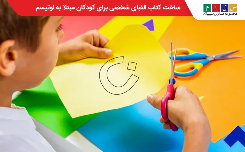 جدا کردن حروف از یک صفحه، راهی برای آموزش الفبا به کودکان
