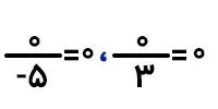 صفر یک عدد گویا است