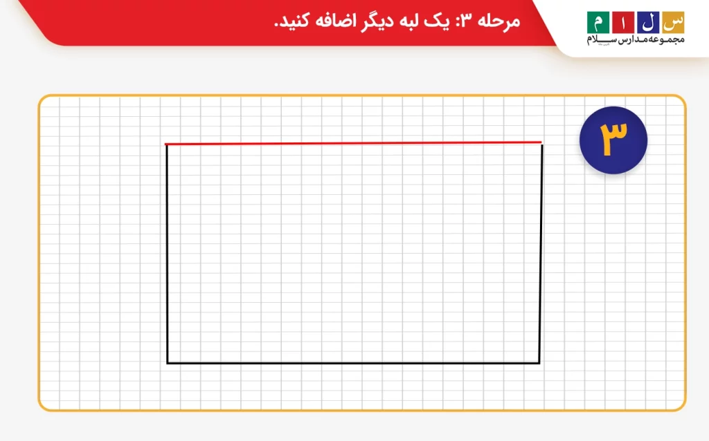  مرحله3 نقاشی پنیر کارتونی یک لبه دیگر اضافه کنید.