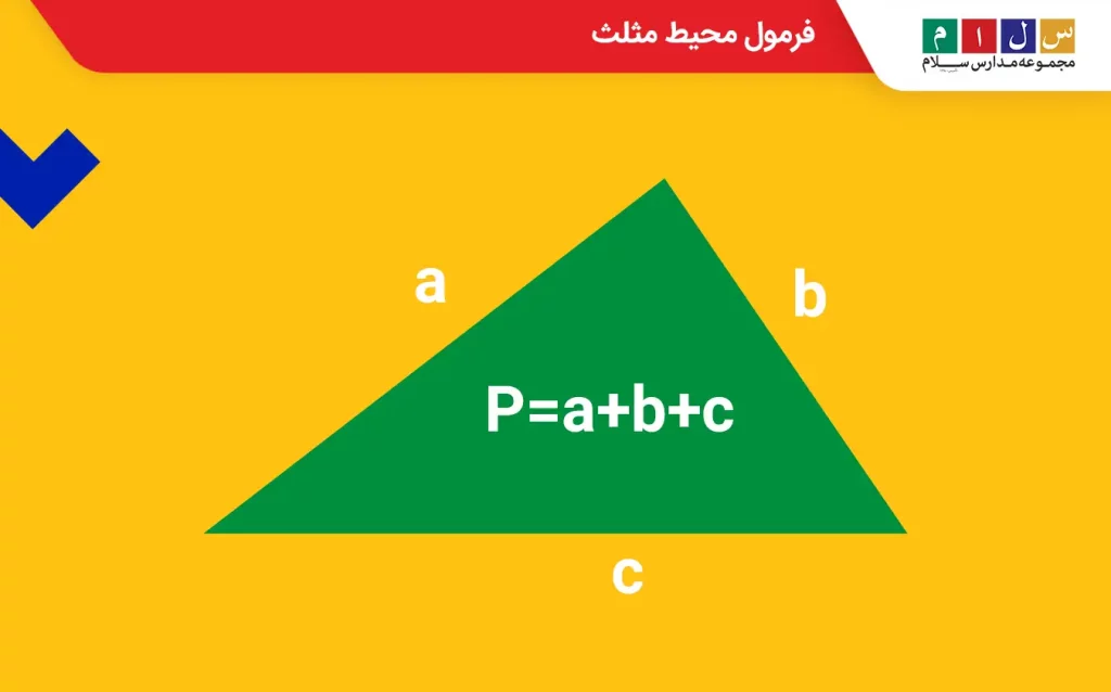 فرمول محیط مثلث
