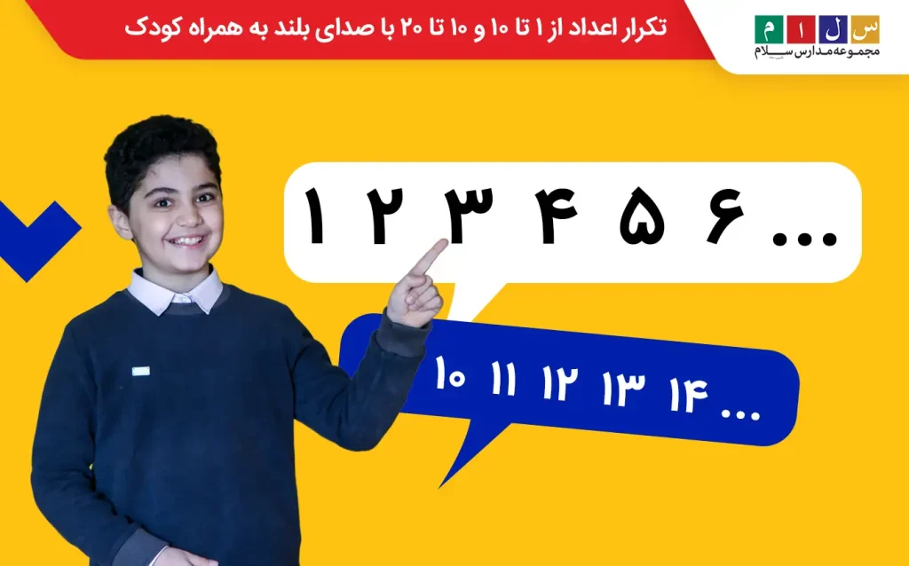 آموزش شمارش ترتیبی اعداد؛ اولین گام آموزش جمع و تفریق به کودکان 
