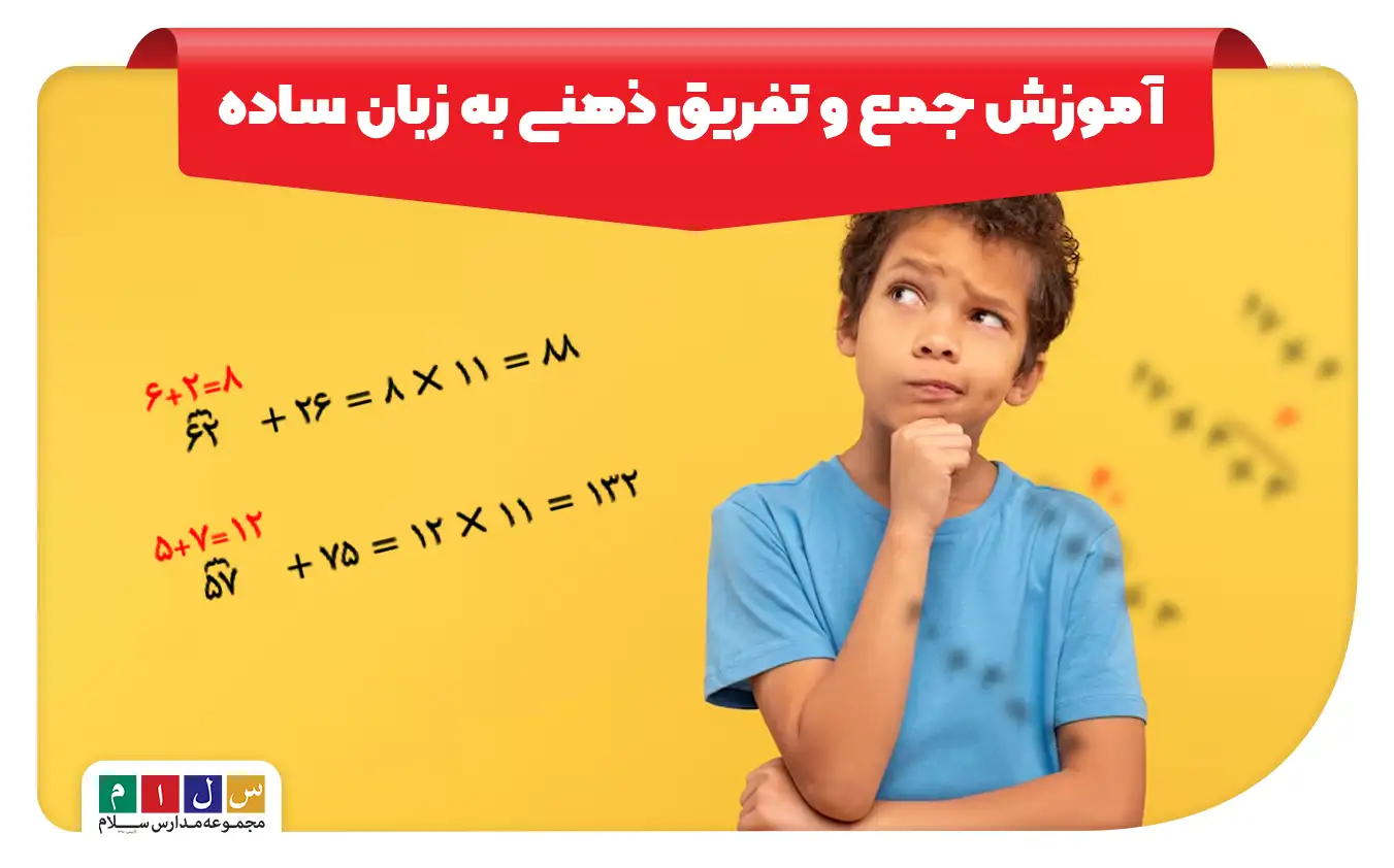آموزش جمع و تفریق ذهنی به زبان ساده