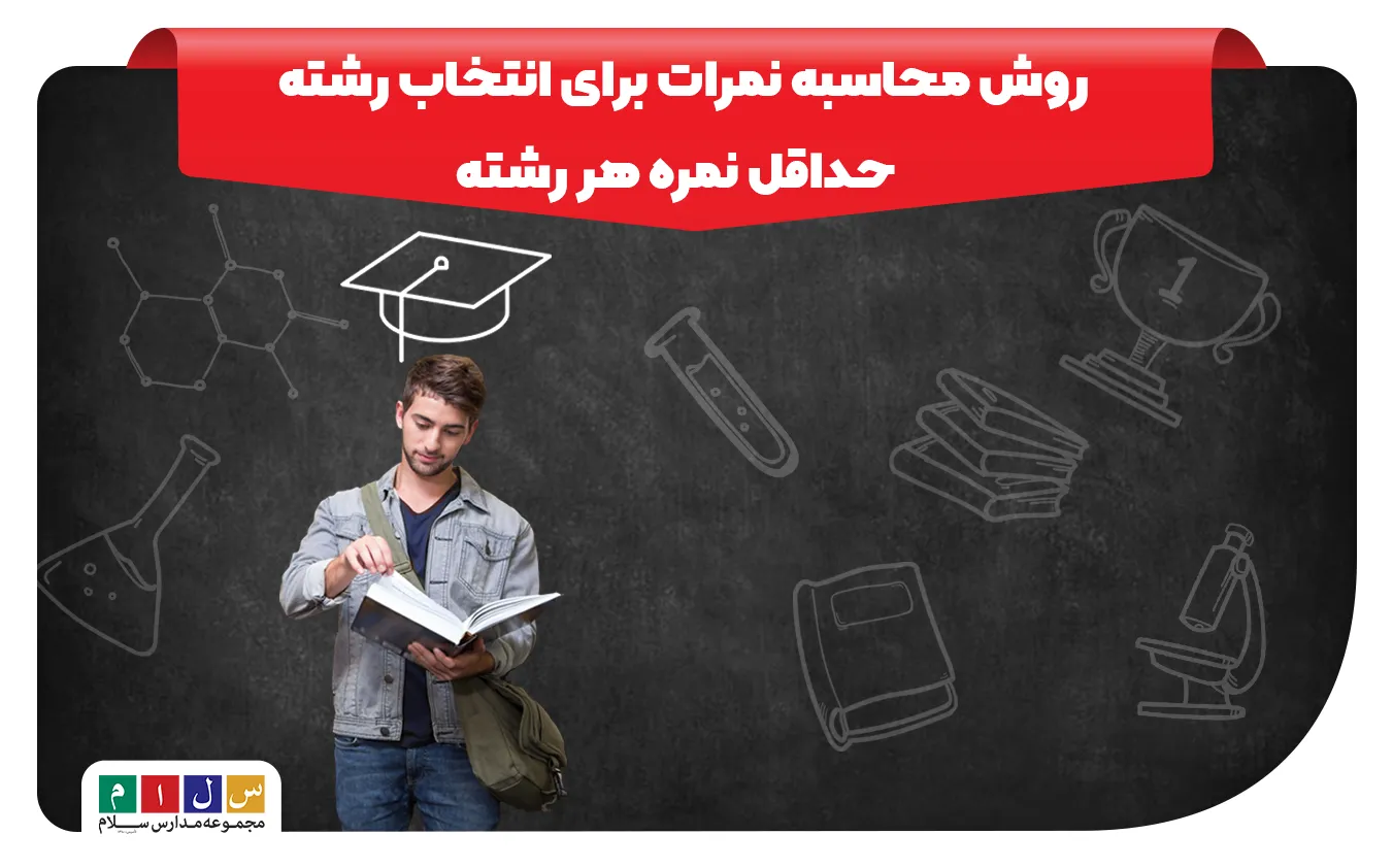 روش محاسبه نمرات برای انتخاب رشته + حداقل نمره هر رشته