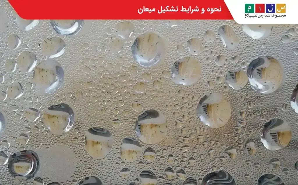  تشکیل میعان
