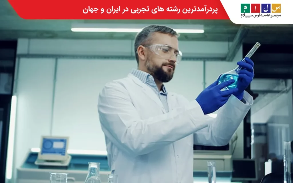 پردرآمدترین رشته های تجربی 
