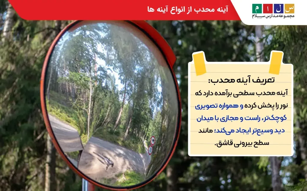 آینه محدب یا آینه کوژ