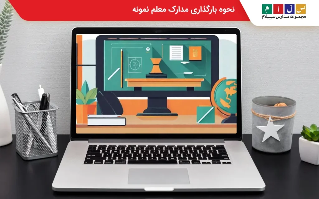 نحوه بارگذاری مدارک معلم نمونه