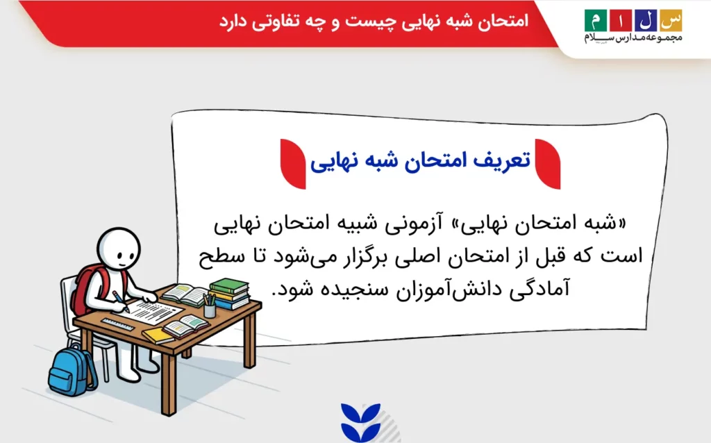 امتحان شبه نهایی چیست