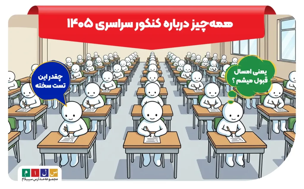 زمان ثبت نام و تاریخ برگزاری کنکور سراسری ۱۴۰۵ + ساعت آزمون و آخرین تغییرات