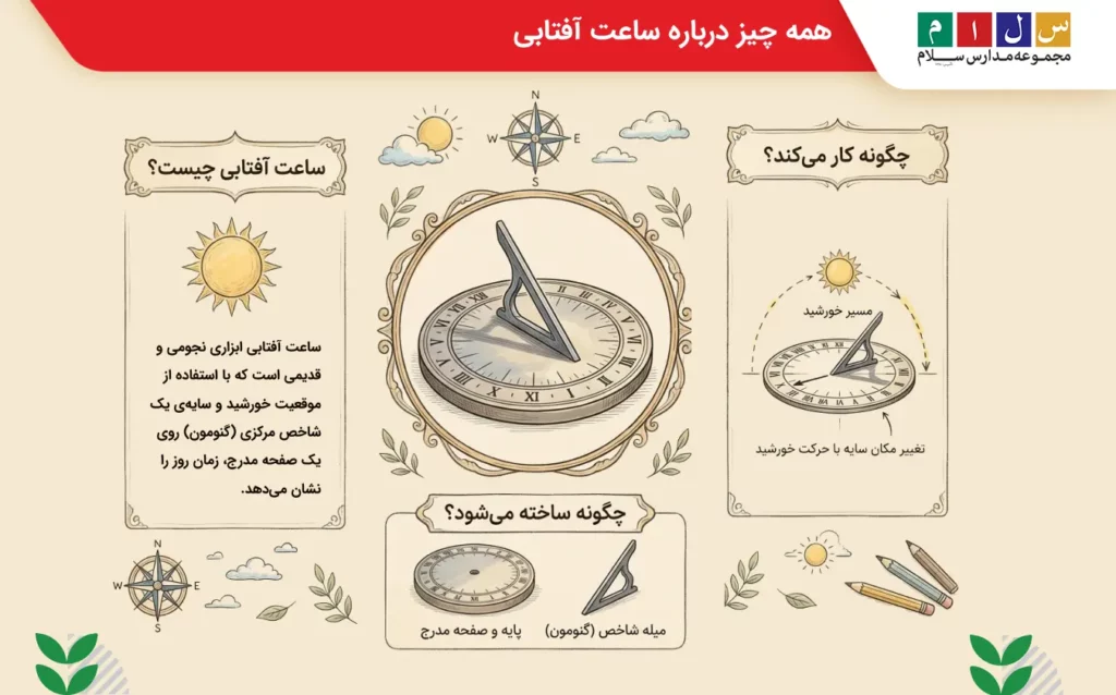 همه چیز درباره ساعت آفتابی