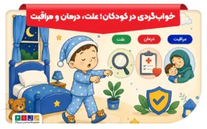 راهنمای مراقبت از خوابگردی کودکان؛ نکات مهم برای والدین